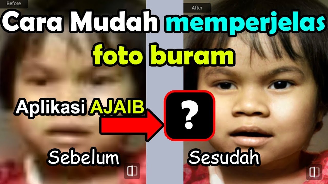 Cara Memperjelas Foto Blur Tanpa Aplikasi Dan Mudah